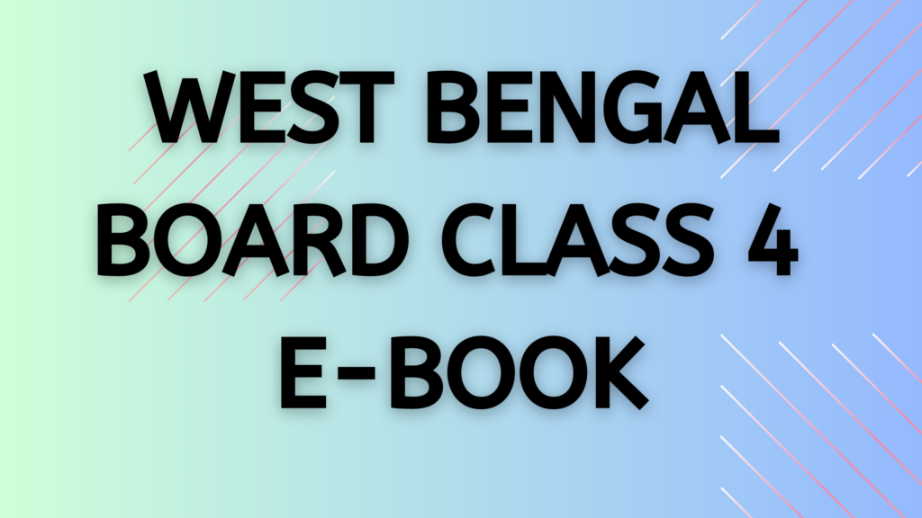 west bengal board class 4 math book pdf english medium